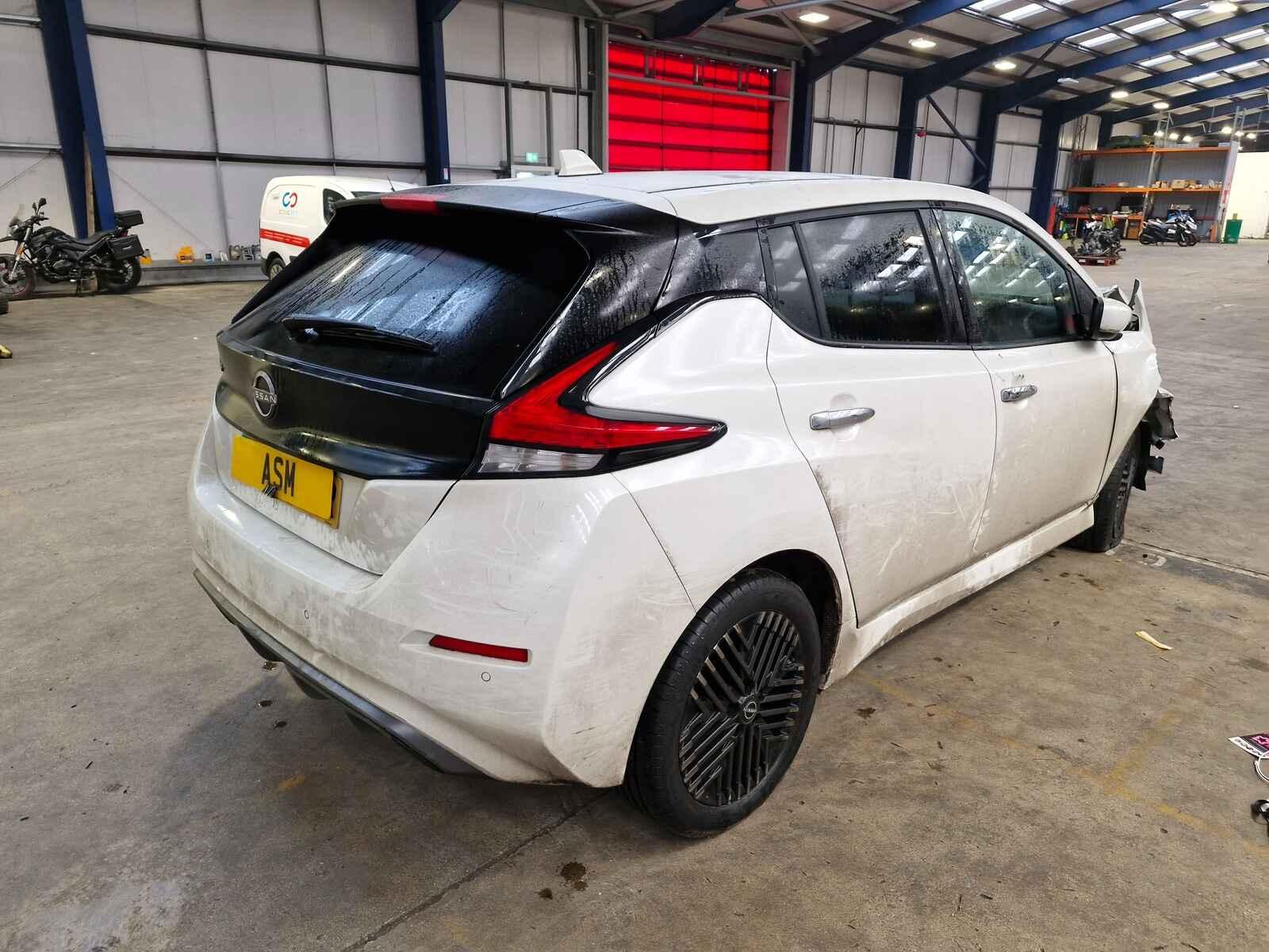 Nissan Leaf 2023 5 Door Hatchback Breaking View Auto part Nissan Leaf 2023 5 Door Hatchback Breaking