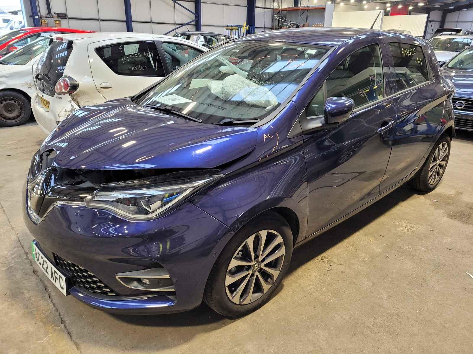 Renault Zoe 2022 5 Door Hatchback Breaking View Auto part Renault Zoe 2022 5 Door Hatchback Breaking