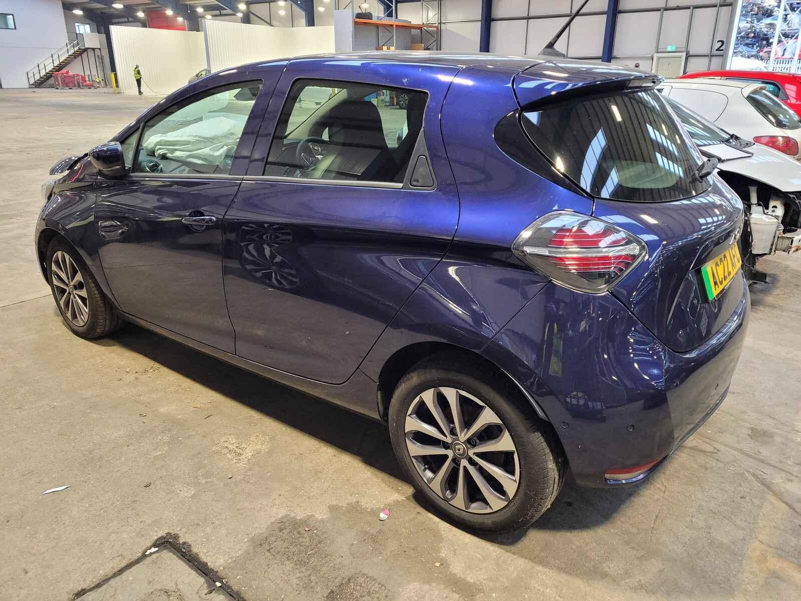 Renault Zoe 2022 5 Door Hatchback Breaking View Auto part Renault Zoe 2022 5 Door Hatchback Breaking