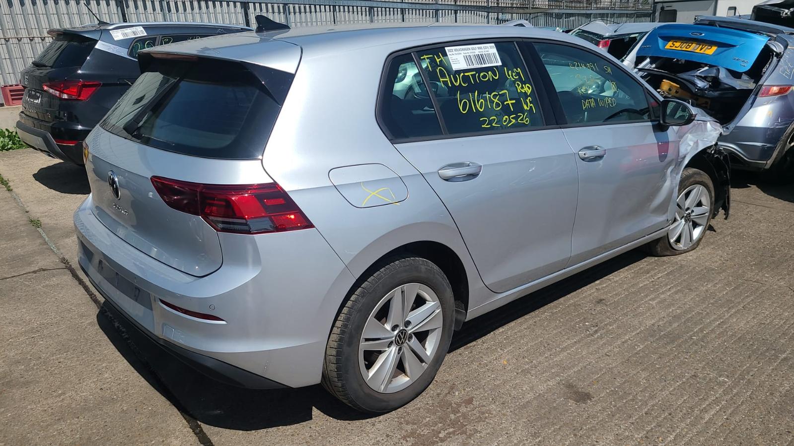 Volkswagen Golf 2022 5 Door Hatchback Breaking View Auto part Volkswagen Golf 2022 5 Door Hatchback Breaking