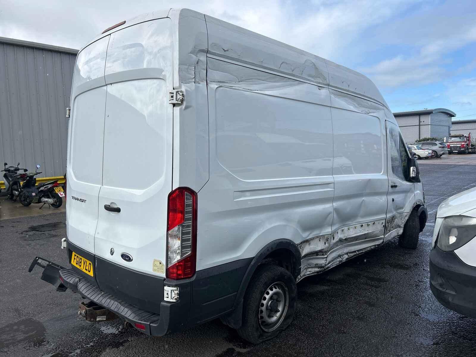 Ford Transit 2018 Unknown Van Breaking View Auto part Ford Transit 2018 Unknown Van Breaking